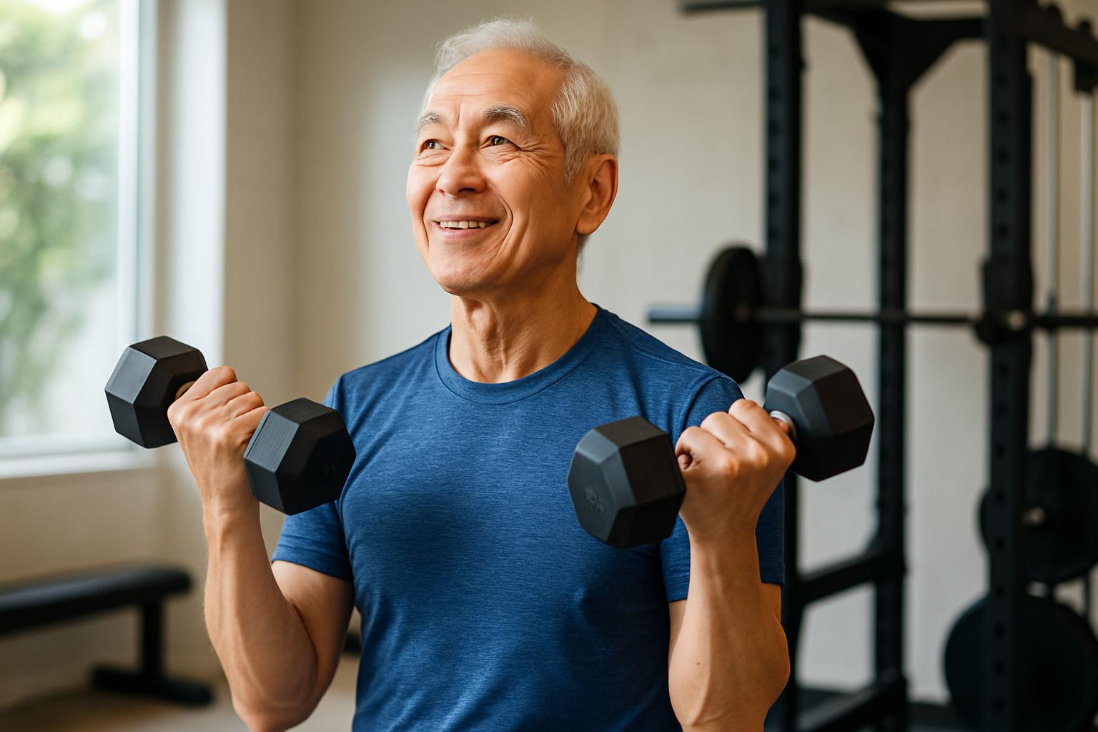 60代からの筋トレで若返り！無酸素運動で健康寿命を延ばす秘訣